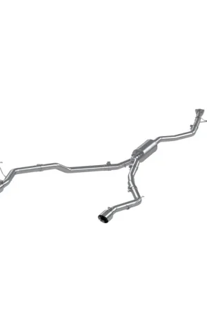 Get Yours MBRP 21-22 Honda Ridgeline T304 Stainless Steel 2.5in Cat-Back - Dual Split Rear Exit