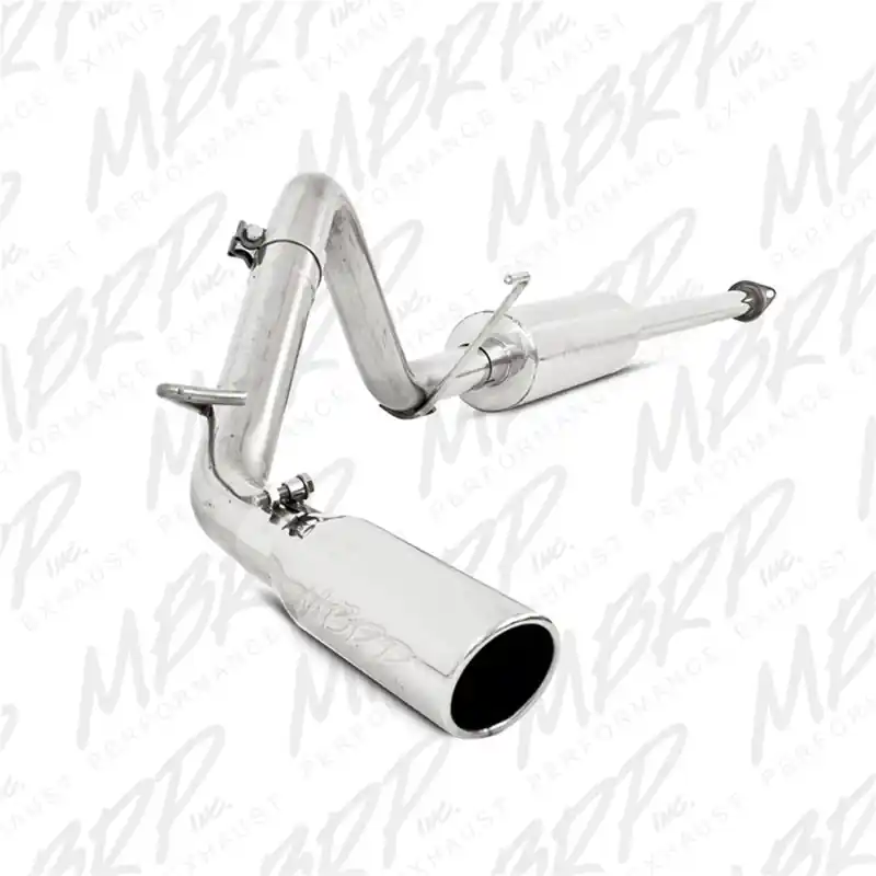 Mega Sale MBRP 05-13 Toyota Tacoma 4.0L EC/CC Cat Back Single Exit Aluminized Exhaust