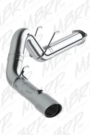 MBRP 17-19 Ford F250/350/450 6.7L Ex. Reg Cab 5in Filter Back Single Tip Aluminized Exhaust System Instant Buy