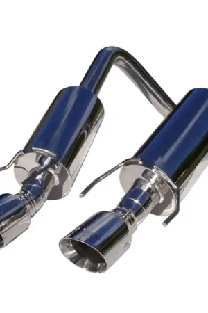 MBRP 2005-2008 Chev Corvette Dual Muffler Axle Back 4 Round Dual Wall Tips Time-Limited