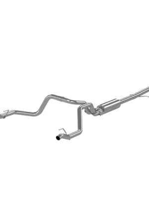 Hot Picks MBRP 2019 Chevrolet Silverado 1500 4.3L/5.3L 2.5in Cat Back Dual Rear Exit - T409