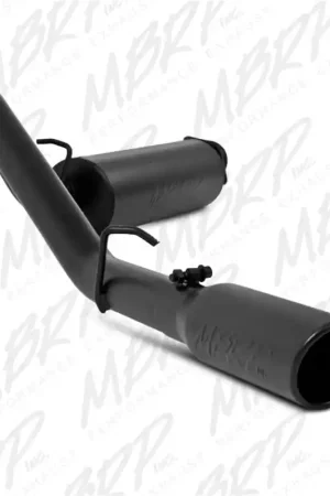 MBRP 2000-2006 Jeep Wrangler (JK) Inline-4 2.5L Inline-6 4.0L Cat Back Single Side Original