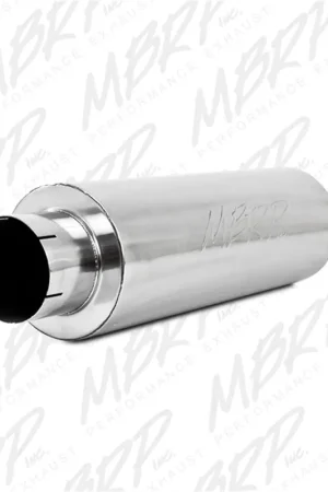 MBRP Universal Quiet Tone Muffler 5in Inlet /Outlet 8in Dia Body 31in Overall Don’t Miss Out