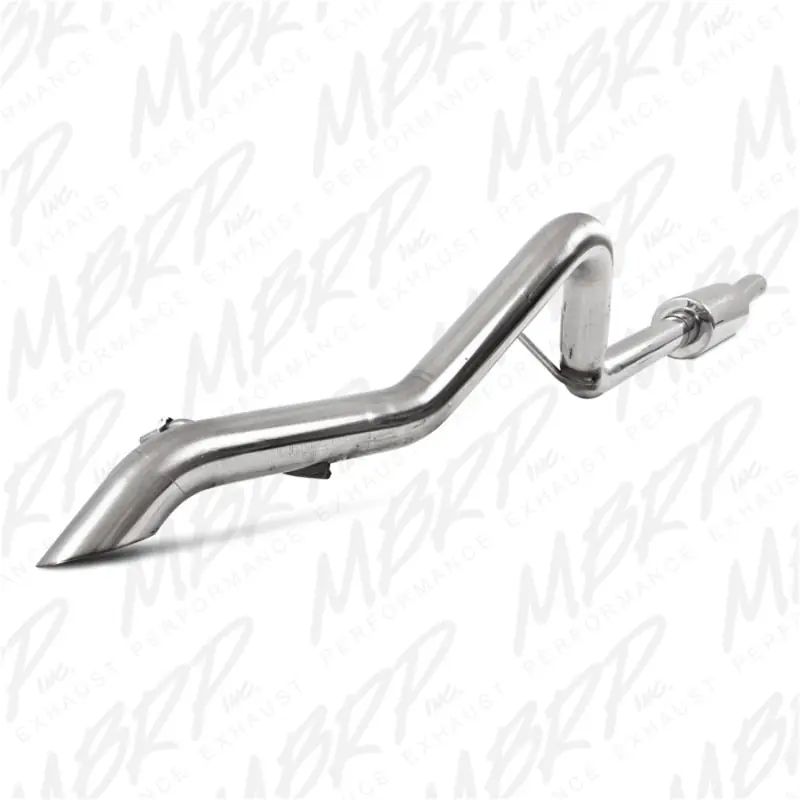 Low Price MBRP 2007-2009 Jeep Wrangler (JK) 3.8L V6 4 dr Off-Road Tail Pipe Muffler before Axle