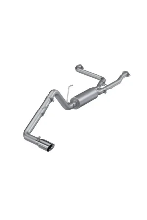 MBRP 22-23 Nissan Frontier 3.8L 3in Tip 3in Cat Back Single Side Exit Street Profile - Aluminized In Demand