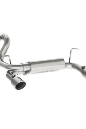 Best Seller MBRP 2018+ Jeep Wrangler (JL) 3.6L V6 Dual Rear Exit Axle Back T409 Exhaust System