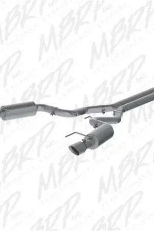 MBRP 15 Ford Mustang GT 5.0 Convertible T409 3in Cat Back Dual Split Rear Exit (Street Version) Top Pick