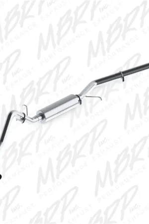 MBRP 2003-2007 Chev/GMC 1500 Classic 4.8/5.3L EC/CC-SB Cat Back Single Side AL P Series Exhaust Premium