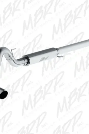 Genuine MBRP 2015 Ford F-150 2.7L / 3.5L EcoBoost 4in Cat Back Single Side T304 Exhaust System