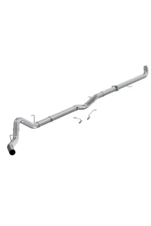 Shop Now MBRP 01-04 Chevrolet/GMC Silverado/Sierra 2500/3500 6.6L 4in Downpipe-Back Exhaust Single Side Exit
