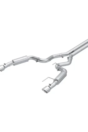 MBRP 2024 Ford Mustang GT S650, 5.0L 3in Dual Split Rear Aluminized Steel Secure Checkout