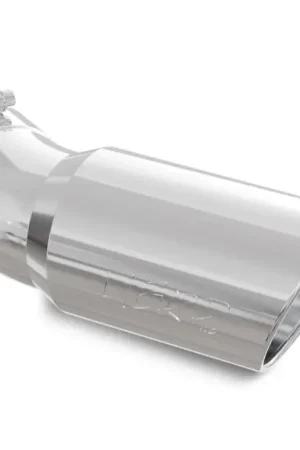 New Release MBRP Universal Tip 6in OD 5in Inlet 15.5in Length 30 Deg Bend Angled Rolled End T304