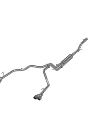 Bulk Order MBRP 21-24 Chevrolet Suburban XL 5.3L 3in Aluminized 2.5in Dual Split Carbon Fiber Cat-back