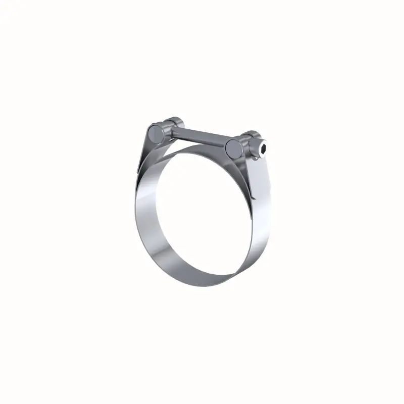 MBRP Universal 2.75in Barrel Band Clamp - Stainless (NO DROPSHIP) Money Back Guarantee