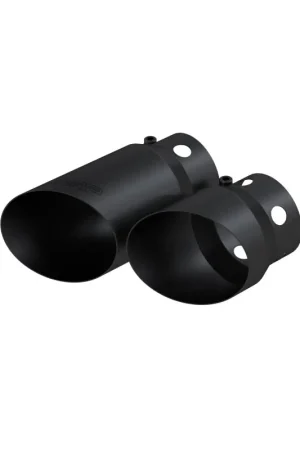 Direct From Manufacturer MBRP 2008+ Ford F250/350/450 6.4 L 4 inlet 5 Tip Cover Set - 6.75in and 9.75in Length - Black