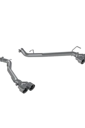 MBRP 20-21 Ford Explorer ST 3.0L EcoBoost Dual Rear Exit Axle Back w/ Quad Tip AL Exhaust System Top Pick