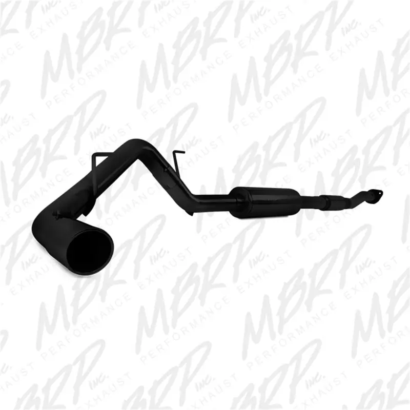 MBRP 11-14 Ford F150 3in Cat Back Single Side Exit Black Coated Exhaust System Final Sale