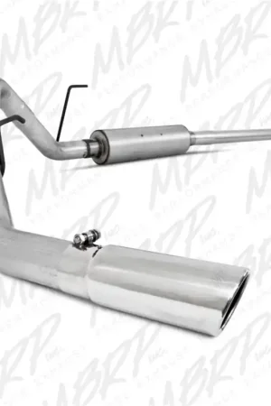 MBRP 2004-2008 Ford F150 EC/CC-SB Cat Back Single Side Flash Sale