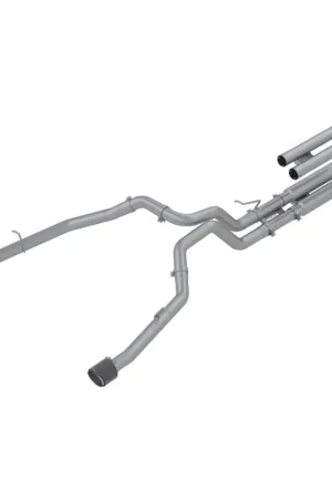 MBRP 2021 Ram TRX 6.2 S/C 3in Catback Dual Rear Carbon Fiber Tips(Race)- T304 Price Cut