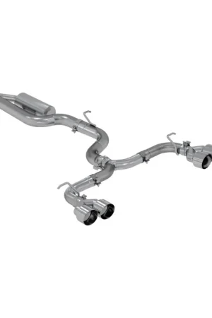 Original MBRP 15-19 VW Golf R 3in Cat Back Single Exit Exhaust Pro Series w/ Valve Delete - T304