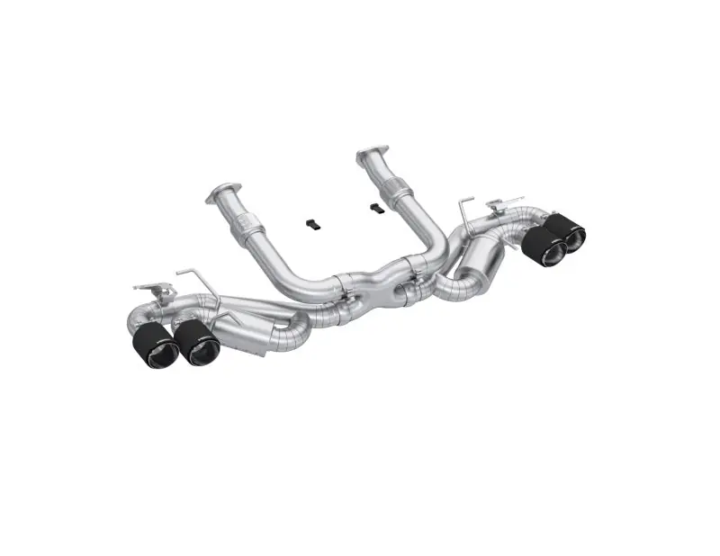 Weekend Sale MBRP 20-24 Chevrolet Corvette C8 3in Active Cat Back Quad Split Rear Exit Exhaust w/ AFM Sims