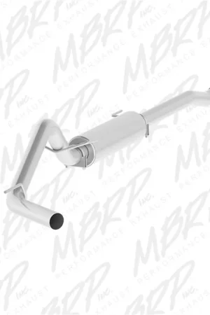 Trending MBRP 16-19 Toyota Tacoma 3.5L 3in Cat Back Single Side Exit Alum Exhaust System