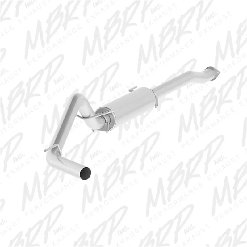 Trending MBRP 16-19 Toyota Tacoma 3.5L 3in Cat Back Single Side Exit Alum Exhaust System