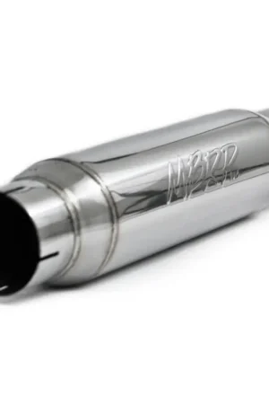 Sale MBRP Universal Resonator 3in Inlet /Outlet 16in Body 20in Overall T304