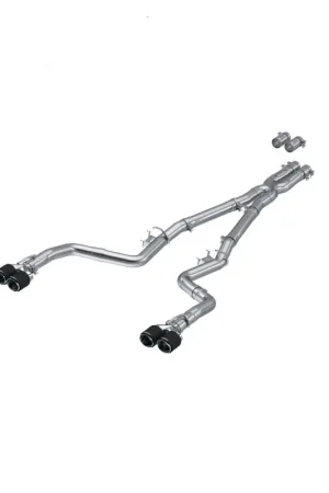 One Day Deal MBRP 15-Up Challenger 5.7 / 17-Up 6.2L/6.4L 3in Race Series Cat-Back w/ Quad Tips T304 Exhaust