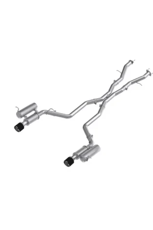 Instant Buy MBRP 2011+ Dodge Durango T304SS 3.0in Cat-Back Dual Rear Exit Exhaust w/ Carbon Fiber Tips