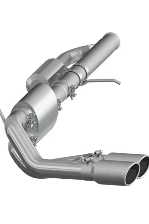 MBRP 09+ Chevrolet Silverado 1500 3in Cat Back Pre-Axle Dual Outlet w/ 4in Tip - AL Express Delivery