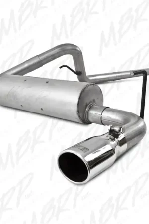 Weekend Sale MBRP 2007-2009 Jeep Wrangler 4dr 3.8L V6 Cat Back Single