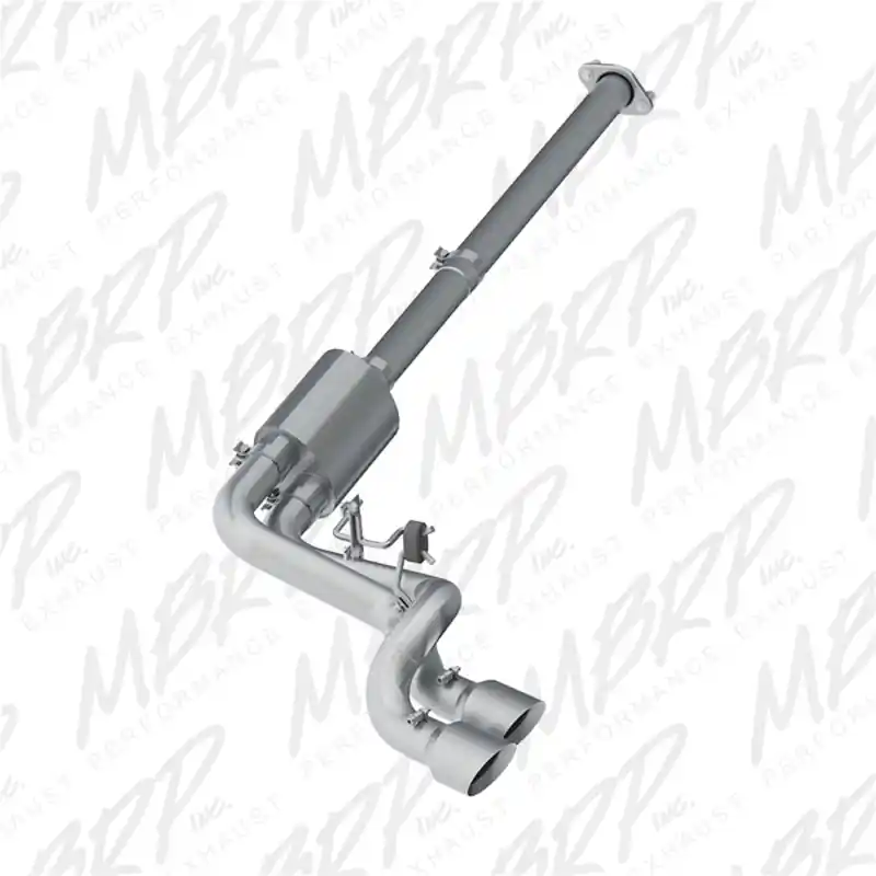 Weekend Sale MBRP 09-14 Ford F150 Pre-Axle 4.5in OD Tips Dual Outlet 3in AL Cat Back