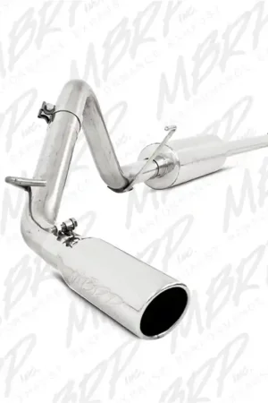 MBRP 05-13 Toyota Tacoma 4.0L EC/CC Cat Back Single Exit T409 Exhaust Crafted