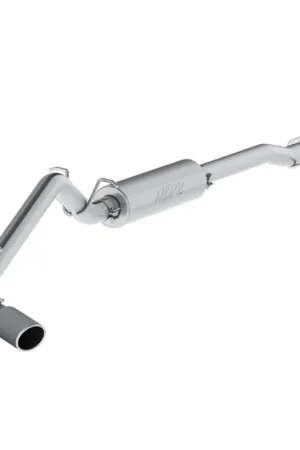 MBRP 17+ Chevrolet Colorado 2.5L/3.6L 3in Cat Back Single Side Exit w/ 4in Tip - AL Popular
