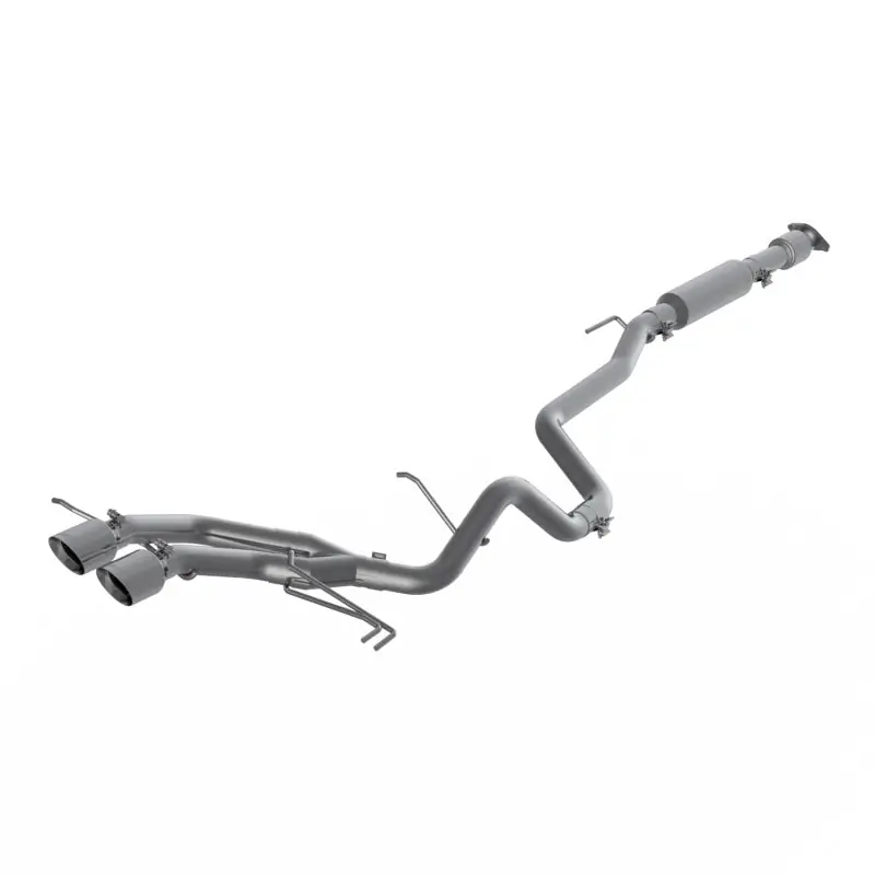Certified MBRP 13-18 Hyundai Veloster Turbo 4.0in OD Tips Dual Outlet 2-1/2in AL Cat Back