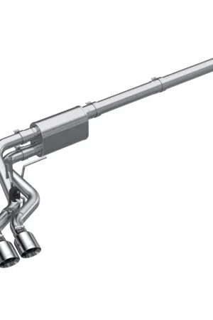 Exclusive Offer MBRP 2021 Ford F-150 2.7L EcoBoost / 3.5L EcoBoost / 5.0L 3in Cat Back Single Side Exit T304