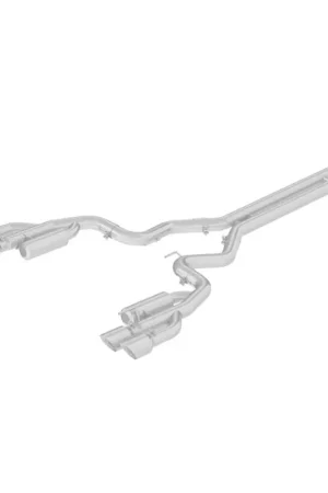 MBRP 18-19 Ford Mustang GT 5.0 3in Cat Back Quad Tip Race Version - T304 Hassle-Free Returns