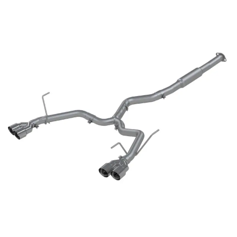 MBRP 15-19 Subaru WRX 2.0L/STI 2.5L 3in Dual Split Rear Exit w/ 3.5in Tips - T304 (Race Version) Best Seller