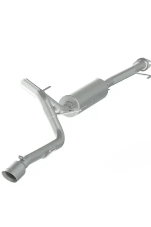 Affordable MBRP 10-18 Toyota 4 Runner AL 4in O.D Tip Single Rear Exit 2.5in Cat Back Exhaust