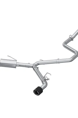 MBRP 22-23 Hyundai Elantra N 2.0L Turbo T3045in OD CF Tips Dual Outlet 3in Cat Back Exhaust Mega Sale