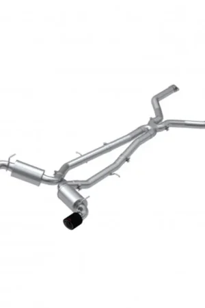 MBRP 17-19 Infiniti Q60 3.0L RWD/AWD Cat Back Dual Rear w/ Carbon Fiber Tips Weekend Sale