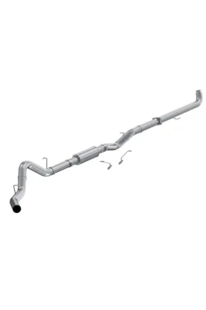 Hot Deal MBRP 01-04 Chevrolet 2500/3500 6.6L Duramax Aluminized Steel 4 Inch Downpipe Back Single Side Exit