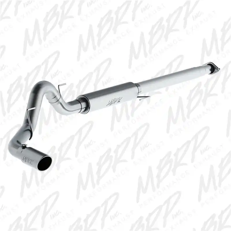 Worldwide Shipping MBRP 2015 Ford F-150 2.7L / 3.5L EcoBoost 4in Cat Back Single Side Alum Exhaust System