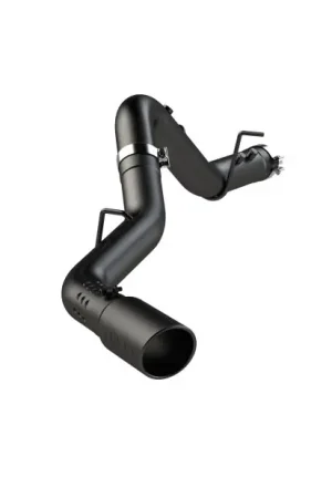 MBRP 2020+ GMC/Chevy 2500/3500 6.6L Duramax 4in Mand Bent Tubing Pro-Ser Cat Back Single Side - Blk Viral