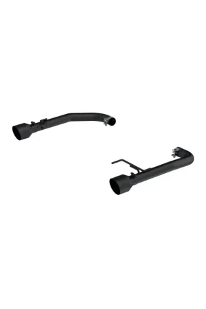 Save Now MBRP 15-23 Ford Mustang 2.3L EcoBoost Black 2.5in Axle Back Dual Split Rear Exit (Race Version)