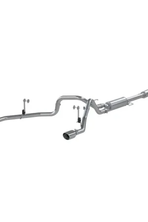 MBRP 2021+ F-150 2.7L/ 3.5L Ecoboost, 5.0L 3in Cat Back 2.5in Dual Split Rear - Aluminized Steel Professional Grade