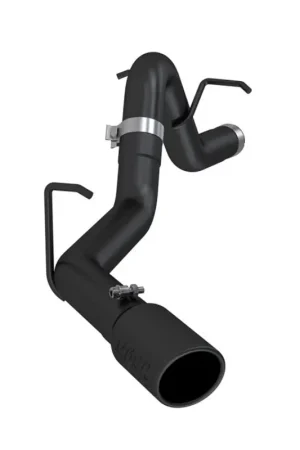 Weekend Sale MBRP 16-19 Chevy/GMC Colorado/Canyon Duramax 3in Filter Back Single Side Black Coated Exhaust System