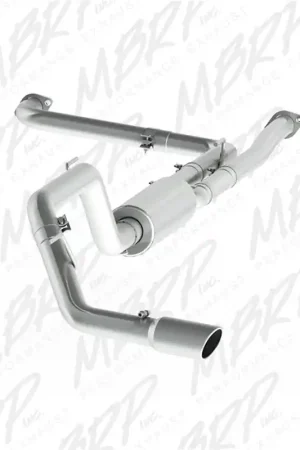 Best Price MBRP 2016+ Nissan Titan 5.6L XD 4in Tip 3in AL Cat Back Single Side