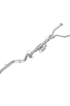 Factory Price MBRP 22-25 Toyota Tundra 3.4L 3in Cat Back Single Rear Turn Down - Aluminized Steel